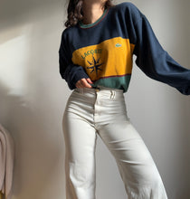 Charger l'image dans la galerie, Pull Lacoste broderie rose des vents des années 80' - M