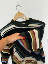 Upload image to gallery, Pull Lacoste à rayures en pure laine - L