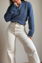 Charger l'image dans la galerie, Pull half zip Lacoste en coton & lin - L