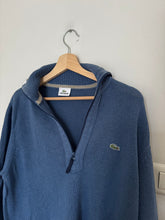 Charger l'image dans la galerie, Pull half zip Lacoste en coton & lin - L