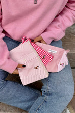 Charger l'image dans la galerie, Trousse Polo vichy upcyclée