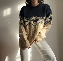 Charger l'image dans la galerie, Pull Ralph Lauren Polo Sport en grosse maille tricotée main - L