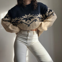 Charger l'image dans la galerie, Pull Ralph Lauren Polo Sport en grosse maille tricotée main - L