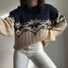 Charger l'image dans la galerie, Pull Ralph Lauren Polo Sport en grosse maille tricotée main - L