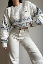 Charger l'image dans la galerie, Pull Lacoste en grosse maille des années 80' - L