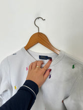 Charger l'image dans la galerie, Pull Ralph Lauren pony logo multicolore - XS