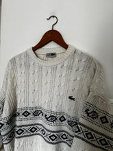 Charger l'image dans la galerie, Pull Lacoste en grosse maille des années 80' - L