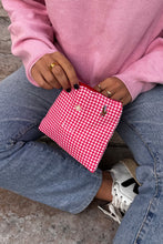 Charger l'image dans la galerie, Trousse Polo vichy upcyclée