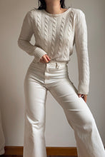 Charger l'image dans la galerie, Pull Lacoste à la maille tressée en laine & cachemire - M