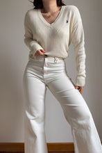 Charger l'image dans la galerie, Pull col V Ralph Lauren en grosse maille - S