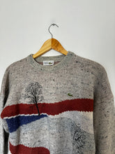 Charger l'image dans la galerie, Pull Lacoste brodé fabriqué en France des années 80' - M