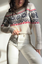 Charger l'image dans la galerie, Pull Ralph Lauren motifs flocons - S