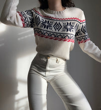 Charger l'image dans la galerie, Pull Ralph Lauren motifs flocons - S