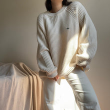 Upload image to gallery, Pull Lacoste en grosse maille côtelée - XL