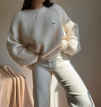 Upload image to gallery, Pull Lacoste en grosse maille côtelée - XL