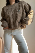Upload image to gallery, Pull Lacoste à la maille torsadée des années 90' - XL