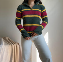 Upload image to gallery, Pull half zip Ralph Lauren à rayures - XS