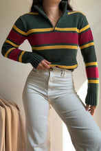 Upload image to gallery, Pull half zip Ralph Lauren à rayures - XS