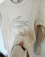 Upload image to gallery, Pull Lacoste crocodile brodé - S
