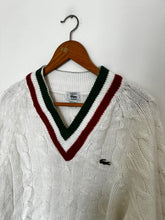 Charger l'image dans la galerie, Pull Lacoste Izod à la maille torsadée des années 70' - M