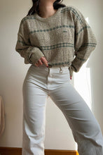 Charger l'image dans la galerie, Pull Lacoste en grosse maille fabriqué en France des années 80' - L