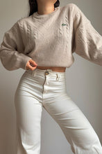 Charger l'image dans la galerie, Pull Lacoste en grosse maille des années 90' - L