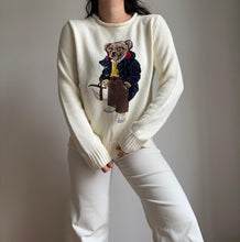 Charger l'image dans la galerie, Pull Ralph Lauren Polo Bear brodé collector - S