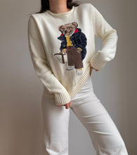 Charger l'image dans la galerie, Pull Ralph Lauren Polo Bear brodé collector - S