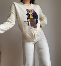 Charger l'image dans la galerie, Pull Ralph Lauren Polo Bear brodé collector - S