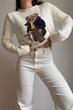 Charger l'image dans la galerie, Pull Ralph Lauren Polo Bear brodé collector - S