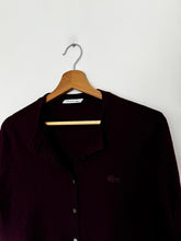 Upload image to gallery, Gilet Lacoste en laine lie de vin - M