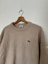 Charger l'image dans la galerie, Pull Lacoste en grosse maille des années 90' - L