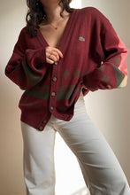 Upload image to gallery, Gilet Lacoste à motifs des années 80 - L