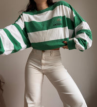 Charger l'image dans la galerie, Pull "La Chemise Lacoste" fabriqué en France des années 80' - XL