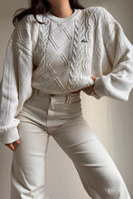 Upload image to gallery, Pull Lacoste en grosse maille fabriqué des années 90's - XL