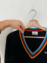 Charger l'image dans la galerie, Pull col V Lacoste en laine - S