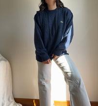 Upload image to gallery, Pull Lacoste en grosse maille fabriqué en France - XL