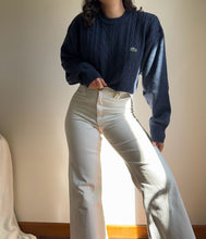 Upload image to gallery, Pull Lacoste en grosse maille fabriqué en France - XL