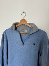 Charger l'image dans la galerie, Pull half zip Ralph Lauren en coton - S