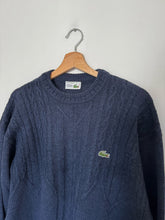 Upload image to gallery, Pull Lacoste en grosse maille fabriqué en France - XL