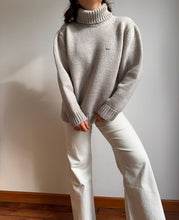 Charger l'image dans la galerie, Pull col roulé Lacoste en grosse maille - L