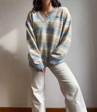 Charger l'image dans la galerie, Pull col V Lacoste fabriqué en France des années 80 - M