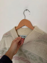 Upload image to gallery, Pull Lacoste au col cheminé à motifs fabriqué en France - M