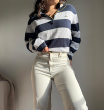 Upload image to gallery, Pull col à zip Lacoste à rayures - L