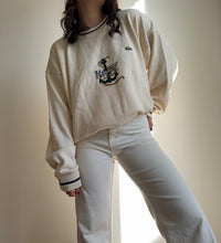 Charger l'image dans la galerie, Pull Lacoste de collection brodé des années 80' fabriqué en France - XL