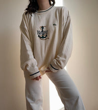 Charger l'image dans la galerie, Pull Lacoste de collection brodé des années 80' fabriqué en France - XL