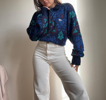 Charger l'image dans la galerie, Pull Lacoste à motifs fabriqué dans les années 80' - L