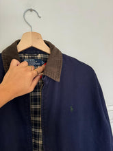 Charger l'image dans la galerie, Veste Ralph Lauren style Harrington avec col velours côtelé - S