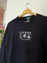 Upload image to gallery, Pull Ralph Lauren broderie marin de collection - M
