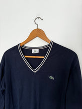 Charger l&#39;image dans la galerie, Pull col V Lacoste en coton - L
